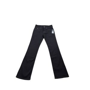 True Religion Ricky Relaxed Straight Black Jeans Men's 32 x 32 NWT